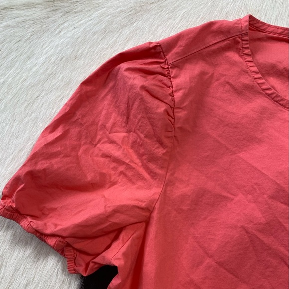 Adyson Parker Coral Tiered Dress with Pockets - Picture 8 of 11